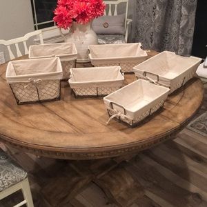 World Market Baskets-set of 6